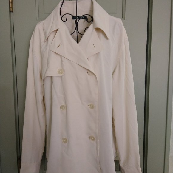 Lauren Ralph Lauren Double Breasted Blouse Top S NWT - Picture 1 of 4